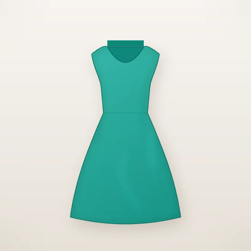 Jerseykleid Regenbogen