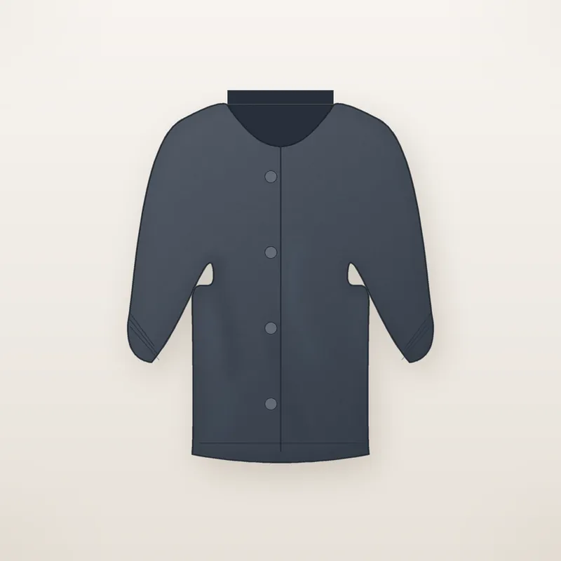 Steppjacke Elbnebel